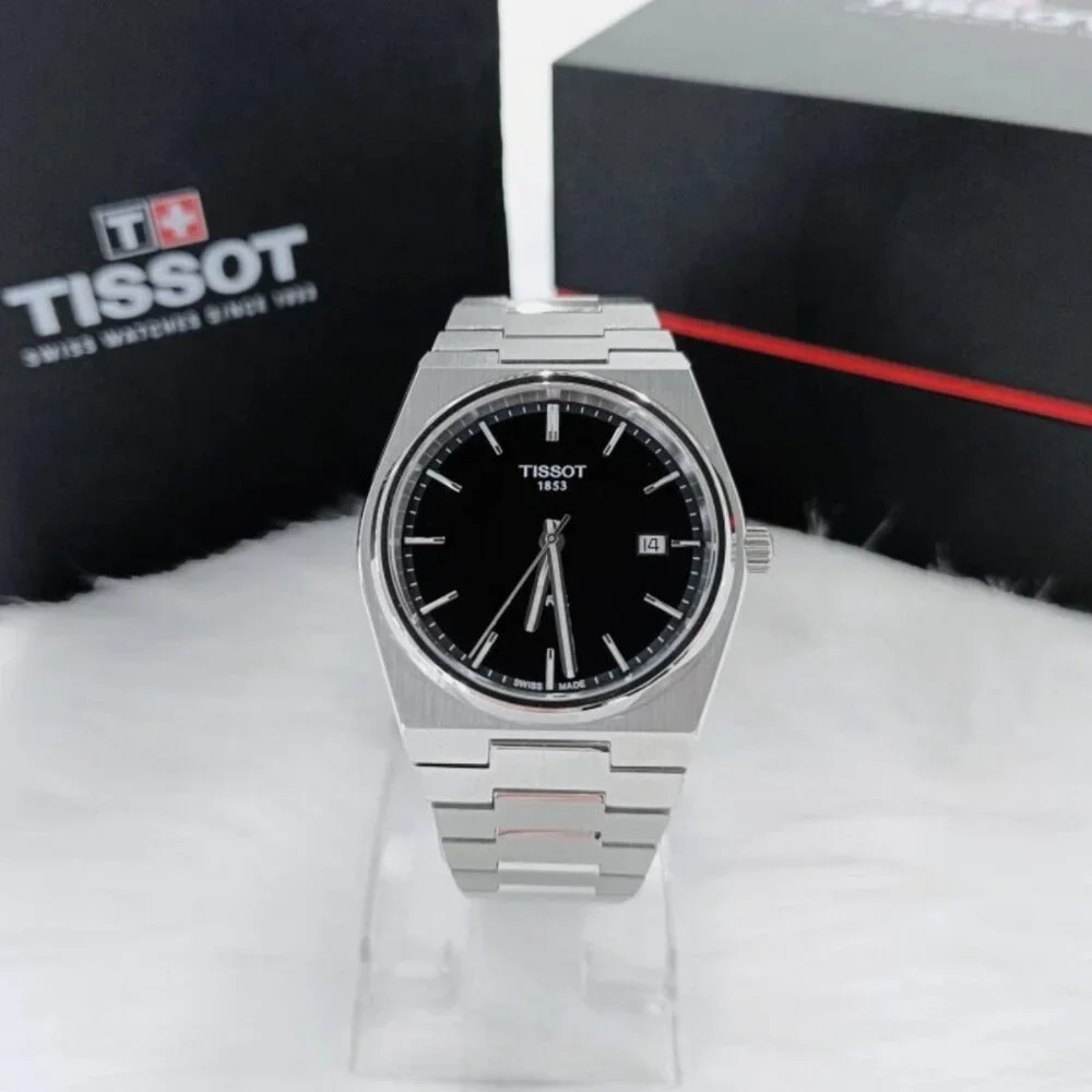 Men Tissot 40mm Classic PRX Black  Watch